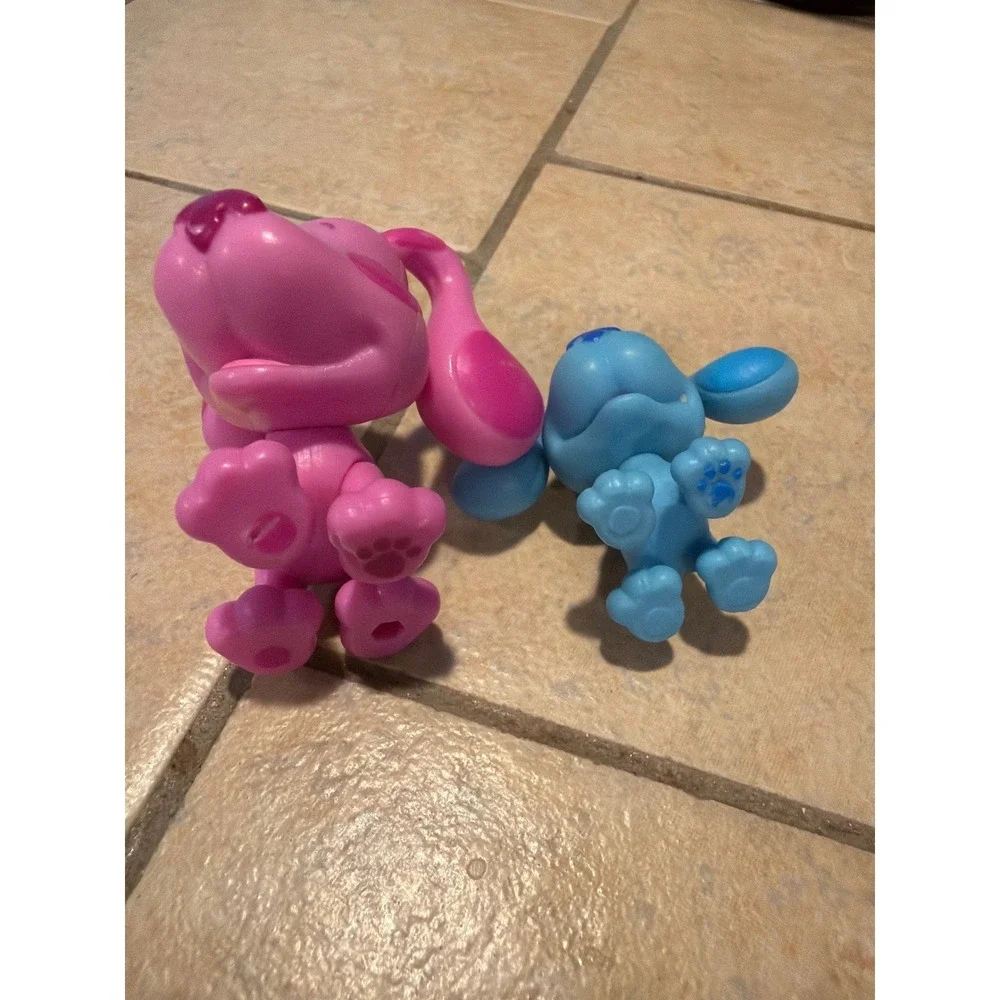 Blues Clues & You Blue House Playset Figures Thinking Chair Mailbox Nickelodeon